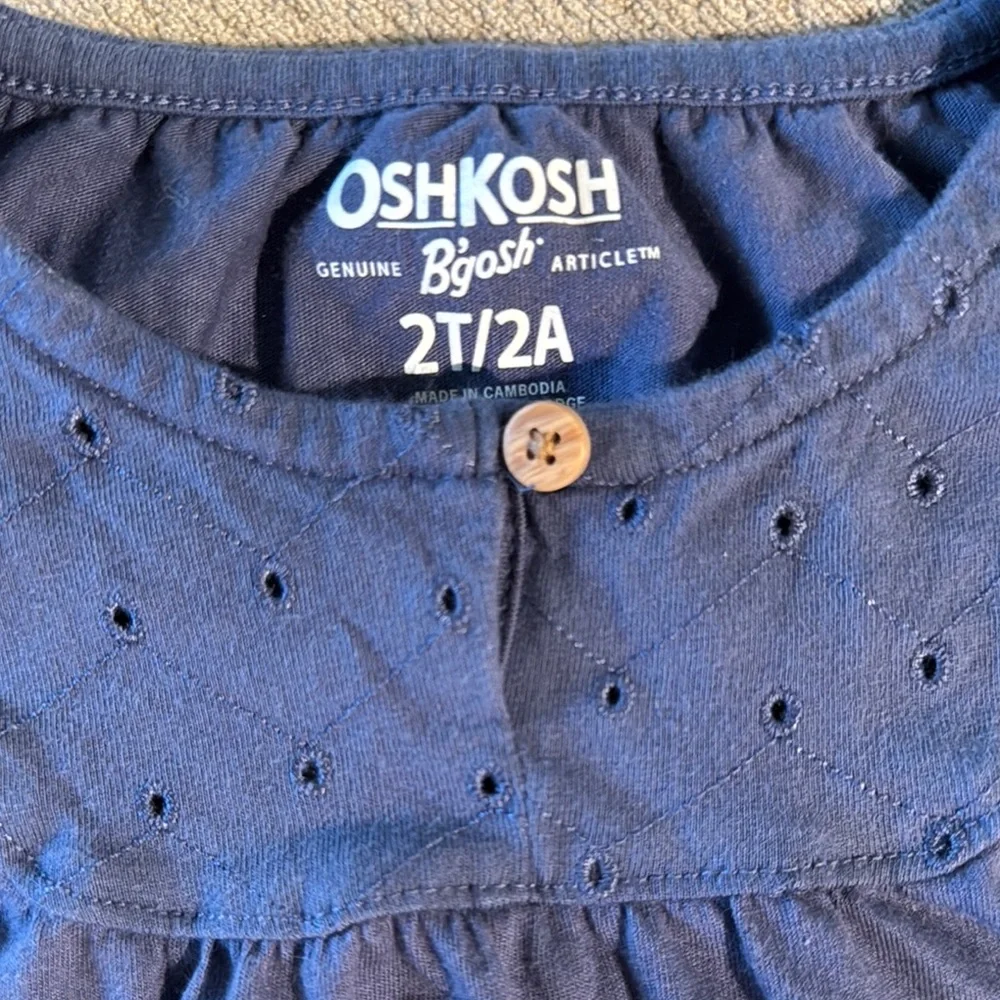 OshKosh B'gosh Kids Navy Blue Top